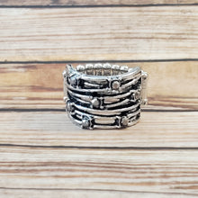 Load image into Gallery viewer, Revved Up Radiance - Silver Ring
