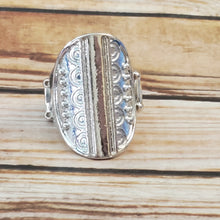Load image into Gallery viewer, Teeming With Texture - Silver Ring