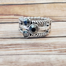 Load image into Gallery viewer, Head In The Stars - Silver Ring