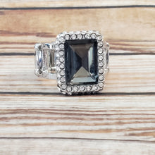 Load image into Gallery viewer, Glamorously Glitzy - Silver Ring