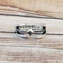 Load image into Gallery viewer, City Center - Silver Dainty Ring