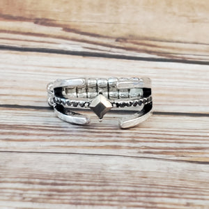 City Center - Silver Dainty Ring