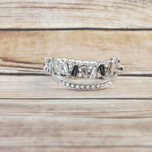 Load image into Gallery viewer, Fractal Fascination - Silver Dainty Ring