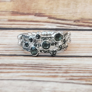 Bubbly Effervescence - Silver Ring