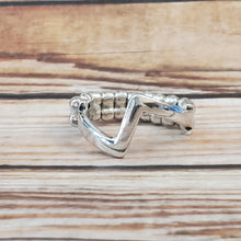 Load image into Gallery viewer, Global Shock - Silver Dainty Ring
