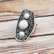 Load image into Gallery viewer, Stone Oracle - White Ring