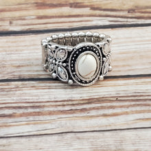 Load image into Gallery viewer, Butterfly Belle - White Ring