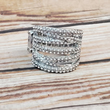 Load image into Gallery viewer, Knock-Out Opulence - White Ring