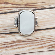 Load image into Gallery viewer, Tidal Tranquility - White Ring