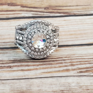 Understated Drama - White Ring