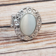 Load image into Gallery viewer, Moonlit Marigold - White Ring