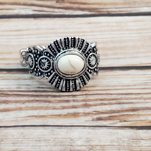 Thirst Quencher - White Dainty Ring