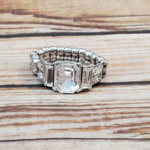 Born To Rule - White Dainty Ring