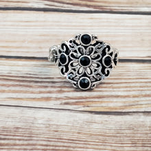 Load image into Gallery viewer, One DAISY At A Time - Black Ring
