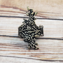 Load image into Gallery viewer, Rustic Rose Gardens - Brass Ring
