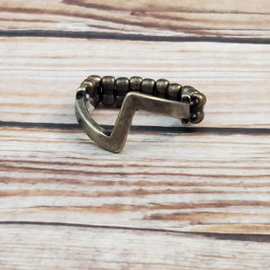 Global Shock - Brass Dainty Ring