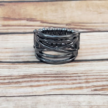 Load image into Gallery viewer, Way Wayward - Black Gunmetal Ring