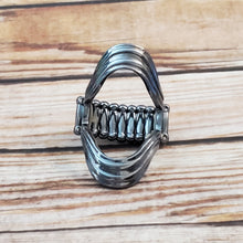 Load image into Gallery viewer, Keep An Open Mind - Black Gunmetal Ring
