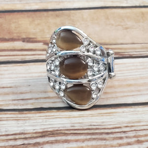 Underrated Shimmer - Brown Ring