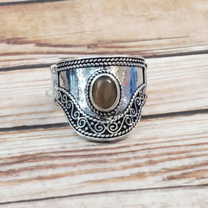Dreamy Definition - Brown Ring