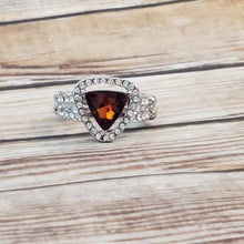 Load image into Gallery viewer, Elevated Engagement - Brown Dainty Ring