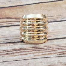 Load image into Gallery viewer, Hit Em Where It Hurts - Gold Ring