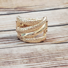 Load image into Gallery viewer, Contemporary Convergence - Gold Ring