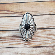 Load image into Gallery viewer, Cottage Couture - Black Ring