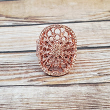 Load image into Gallery viewer, Springtime Shimmer - Copper Ring