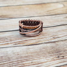 Load image into Gallery viewer, Stay In Your Lane - Copper Ring