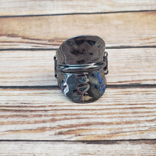 Load image into Gallery viewer, High Stakes Gleam - Black Gunmetal Ring