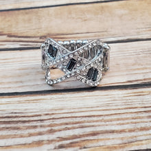 Load image into Gallery viewer, Triple Threat Twinkle - Silver Ring