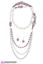 Load image into Gallery viewer, Enmeshed In Elegance - Purple Necklace