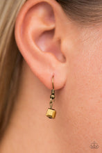 Load image into Gallery viewer, GEO Down In History - Brass Necklace