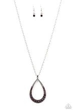 Load image into Gallery viewer, What A Storm! - Purple Necklace