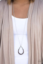 Load image into Gallery viewer, What A Storm! - Purple Necklace