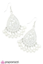 Load image into Gallery viewer, Drops of Inspiration - White Earrings