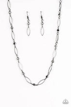 Load image into Gallery viewer, Time Is Of The Essence - Black Gunmetal Necklace