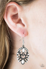 Load image into Gallery viewer, Tropical Tropicana - White Earrings