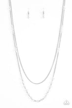 Load image into Gallery viewer, Rich With Glitz - White Necklace