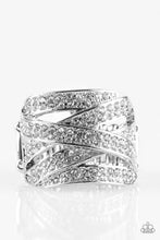 Load image into Gallery viewer, Life In The Glitter Lane - White Ring