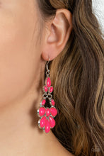 Load image into Gallery viewer, Colorfully Canopy - Pink Earrings