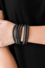 Load image into Gallery viewer, Rock Star Attitude - Black Gunmetal Bracelet