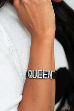 Load image into Gallery viewer, Queen of My Life - Black Bracelet