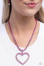 Load image into Gallery viewer, Flirting Fancy - Pink Necklace