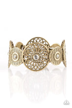 Load image into Gallery viewer, Love WHEEL Find A Way - Brass Bracelet