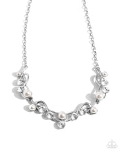 Load image into Gallery viewer, Tie The Knot - White Necklace