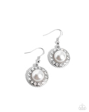 Load image into Gallery viewer, Take A VOW - White Earrings