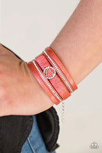 Load image into Gallery viewer, It Takes Heart - Orange Bracelet