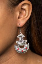 Load image into Gallery viewer, Far East - Red Earrings